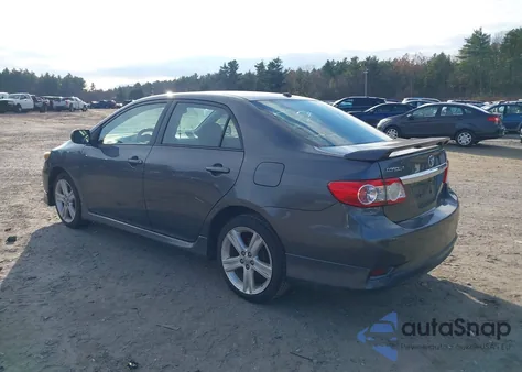 2013 Toyota Corolla S from USA, damaged, VIN 2T1BU4EE2DC982800